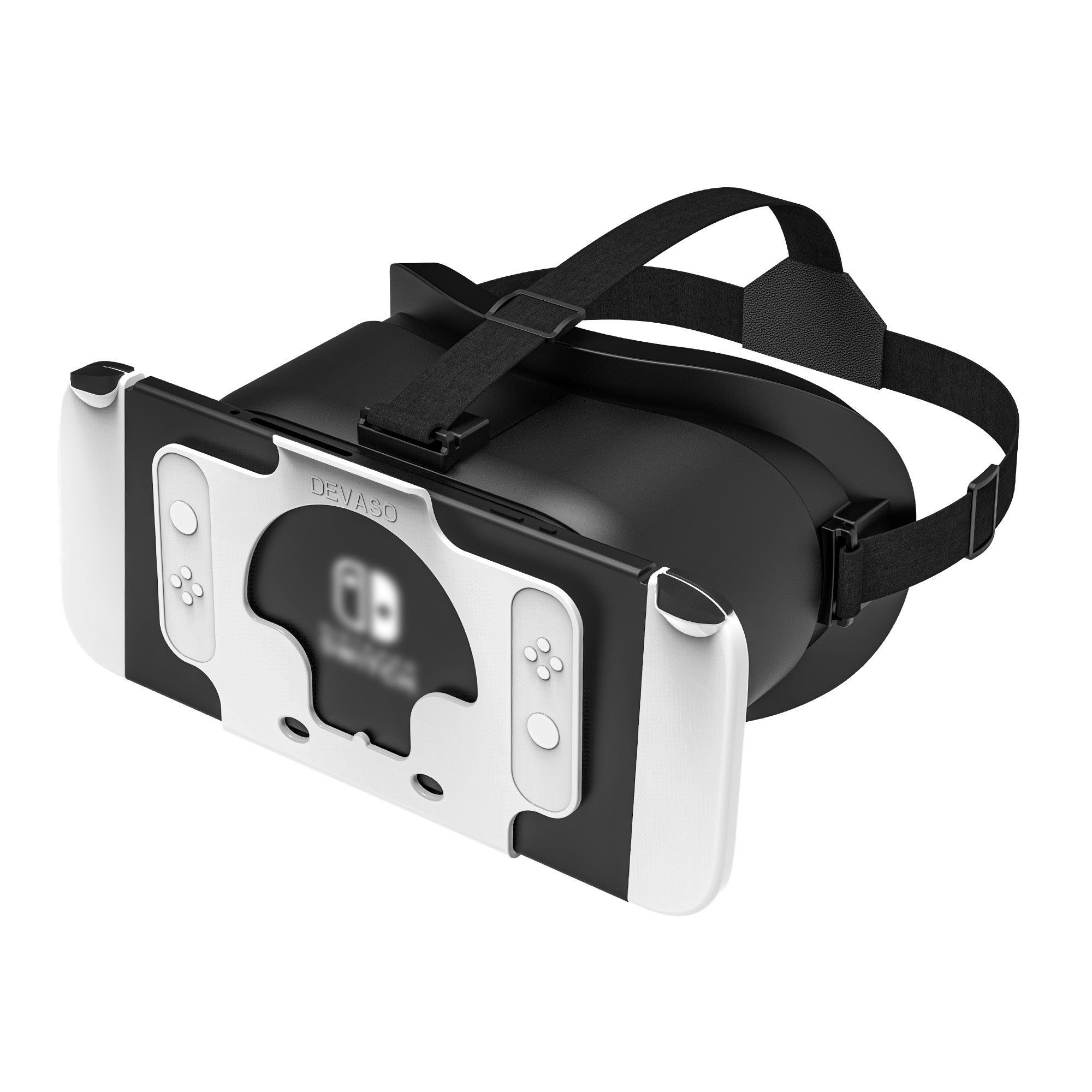 Náhlavní souprava DEVASO VR pro herní konzoli Nintendo Switch Odvod tepla Plastová čelenka Brýle VR černá/bílá Náhlavní souprava DEVASO VR pro herní konzoli Nintendo Switch Odvod tepla Plastová čelenka Brýle VR černá/bílá
